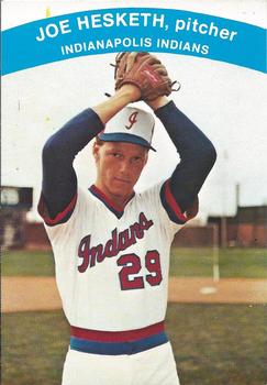 1984 Indianapolis Indians #6 Joe Hesketh Front