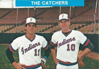 1984 Indianapolis Indians #10 The Catchers - Sal Butera / George Bjorkman Checklist Front
