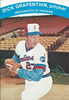 1984 Indianapolis Indians #16 Dick Grapenthin Front