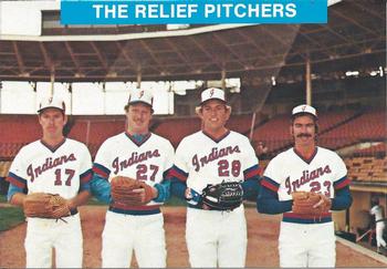 1984 Indianapolis Indians #21 The Relief Pitchers - Bill Sattler / Dick Grapenthin / Darren Dilks / Craig Eaton Front
