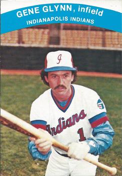 1984 Indianapolis Indians #22 Gene Glynn Front