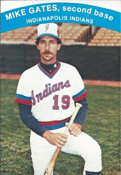 1984 Indianapolis Indians #29 Mike Gates Front