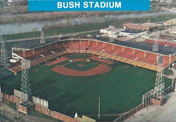 1984 Indianapolis Indians #32 Bush Stadium Front
