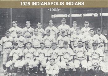 1986 Indianapolis Indians #14 1928 Indians Front