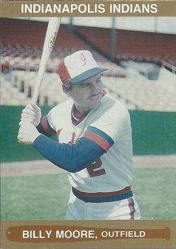 1986 Indianapolis Indians #35 Billy Moore Front
