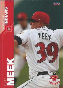 2009 Choice Indianapolis Indians #13 Evan Meek Front