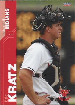2009 Choice Indianapolis Indians #15 Eric Kratz Front