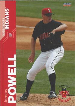 2009 Choice Indianapolis Indians #16 Jeremy Powell Front