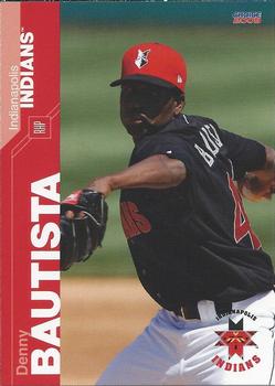 2009 Choice Indianapolis Indians #18 Denny Bautista Front