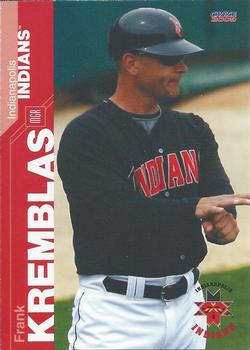2009 Choice Indianapolis Indians #01 Frank Kremblas Front