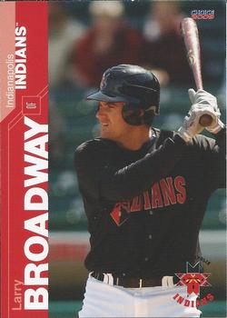 2009 Choice Indianapolis Indians #22 Larry Broadway Front