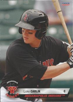 2010 Choice Indianapolis Indians #15 Luke Carlin Front