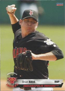 2010 Choice Indianapolis Indians #17 Brian Bass Front