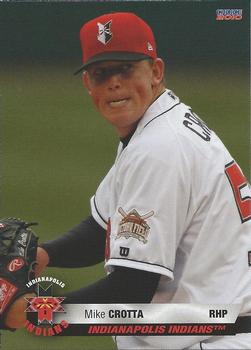 2010 Choice Indianapolis Indians #22 Mike Crotta Front