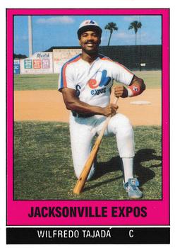 1986 TCMA Jacksonville Expos #18 Wilfredo Tejada Front