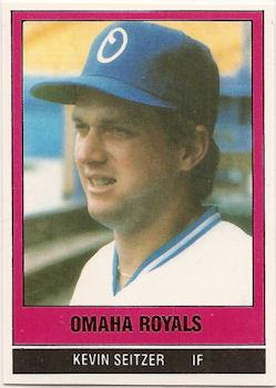 1986 TCMA Omaha Royals #3 Kevin Seitzer Front