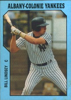 1985 TCMA Albany-Colonie Yankees #12 Bill Lindsey Front