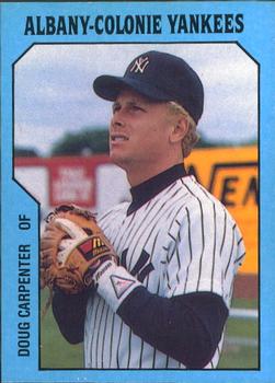 1985 TCMA Albany-Colonie Yankees #20 Doug Carpenter Front