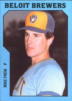 1985 TCMA Beloit Brewers #16 Mike Frew Front