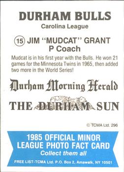 1985 TCMA Durham Bulls #15 Jim 