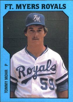 1985 TCMA Ft. Myers Royals #19 Tommy Mohr Front