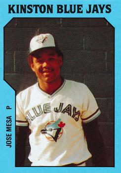 1985 TCMA Kinston Blue Jays #8 Jose Mesa Front