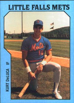 1985 TCMA Little Falls Mets #16 Kurt DeLuca Front