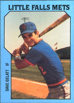 1985 TCMA Little Falls Mets #18 Dave Gelatt Front