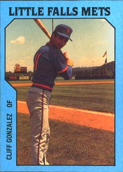 1985 TCMA Little Falls Mets #23 Cliff Gonzalez Front