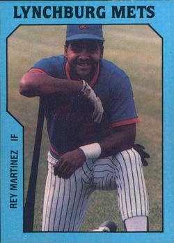 1985 TCMA Lynchburg Mets #23 Rey Martinez Front