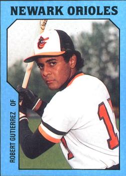 1985 TCMA Newark Orioles #15 Roberto Gutierrez Front