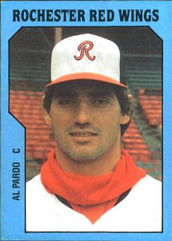 1985 TCMA Rochester Red Wings #2 Al Pardo Front