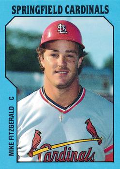1985 TCMA Springfield Cardinals #11 Mike Fitzgerald Front