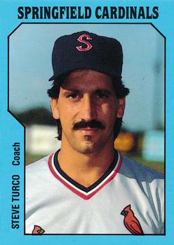 1985 TCMA Springfield Cardinals #18 Steve Turco Front