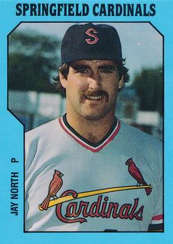 1985 TCMA Springfield Cardinals #21 Jay North Front