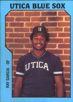 1985 TCMA Utica Blue Sox #19 Ray Garcia Front