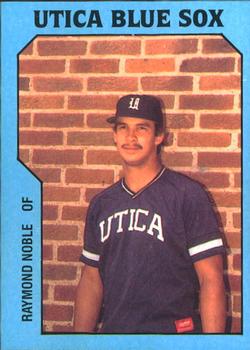 1985 TCMA Utica Blue Sox #20 Ramon Noble Front