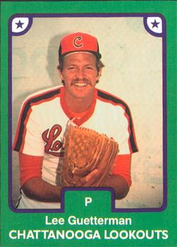 1984 TCMA Chattanooga Lookouts #15 Lee Guetterman Front