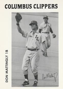 1984 TCMA Columbus Clippers #NNO Don Mattingly Front