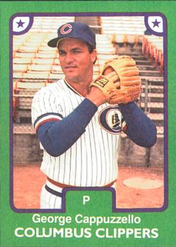 1984 TCMA Columbus Clippers #7 George Cappuzzello Front