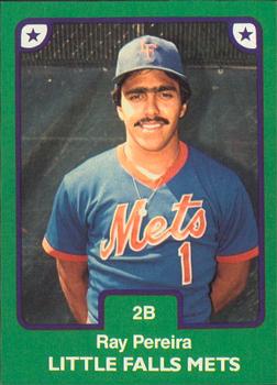 1984 TCMA Little Falls Mets #8 Ray Pereira Front