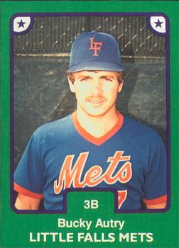 1984 TCMA Little Falls Mets #18 Bucky Autry Front