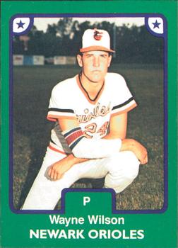 1984 TCMA Newark Orioles #6 Wayne Wilson Front