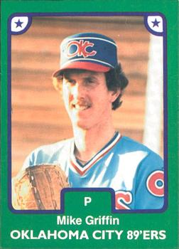 1984 TCMA Oklahoma City 89ers #7 Mike Griffin Front