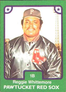 1984 TCMA Pawtucket Red Sox #15 Reggie Whittemore Front