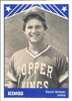 1983 TCMA Butte Copper Kings #20 Kevin Seitzer Front