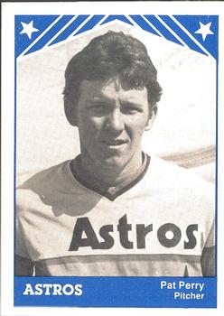 1983 TCMA Columbus Astros #18 Pat Perry Front