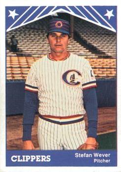 1983 TCMA Columbus Clippers #10 Stefan Wever Front