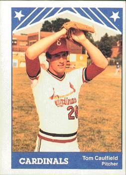 1983 TCMA Erie Cardinals #23 Tom Caulfield Front