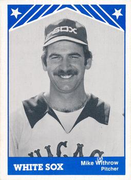 1983 TCMA Glen Falls White Sox #21 Mike Withrow Front